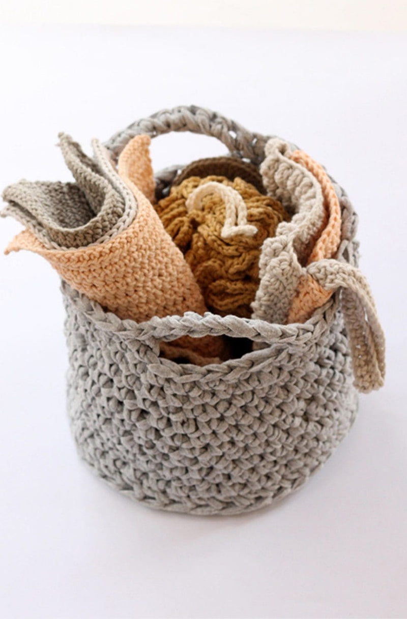 Crochet Pattern - Basket, Crochet Organizer