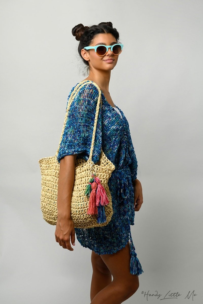 Tote Bag Crochet Pattern - Handy Little Me Shop