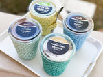 Crochet ice cream cozies