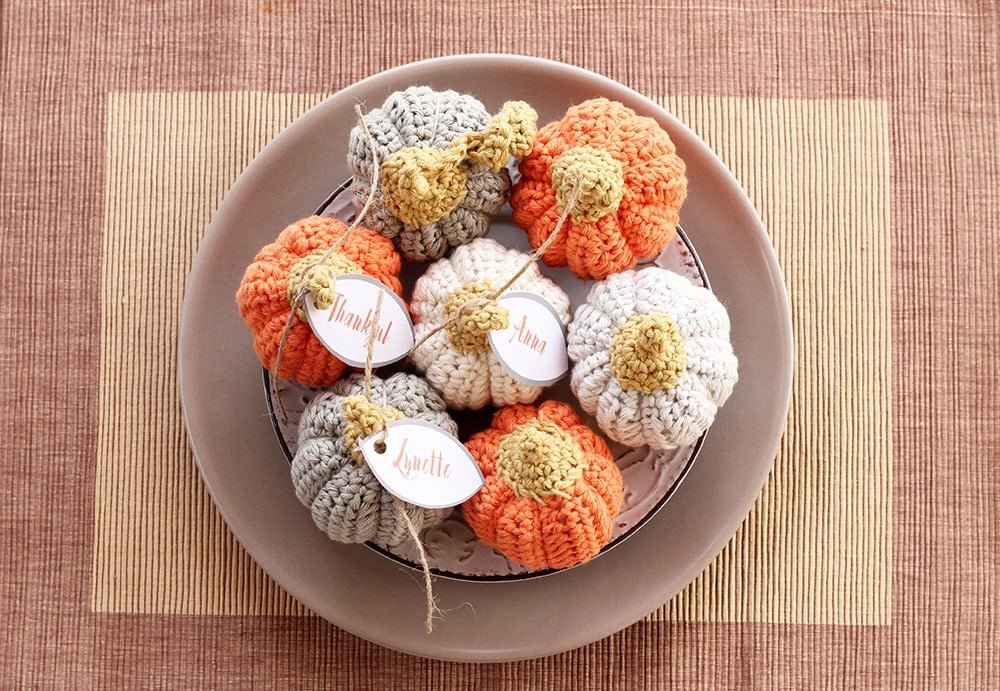 Mini Pumpkin Crochet Pattern - Handy Little Me Shop