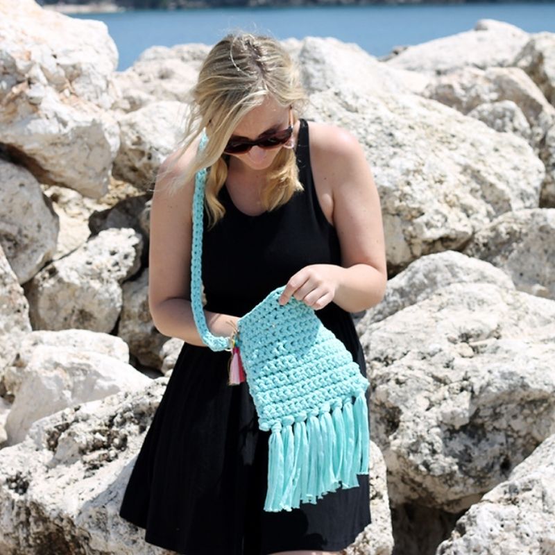 Boho Bag Crochet Pattern - Handy Little Me Shop