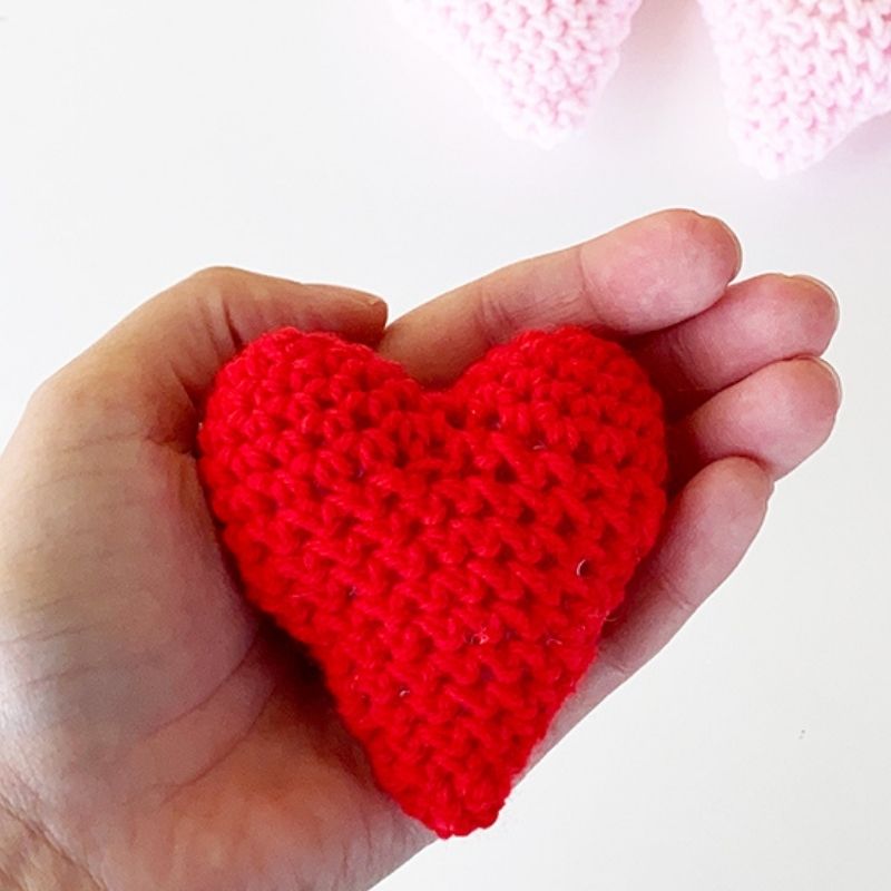 Crochet Heart Pattern - Handy Little Me Shop