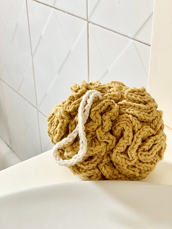 Bath Puff Crochet Pattern - Handy Little Me Shop