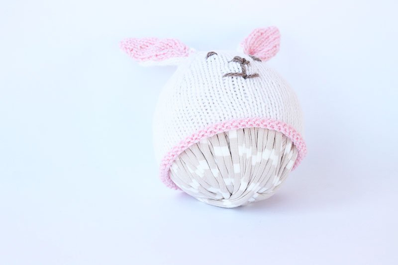 Easter Bunny Hat Knitting Pattern - Handy Little Me Shop
