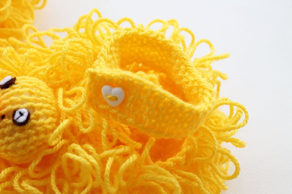 Easter Chick Slippers Knitting Pattern - Handy Little Me Shop