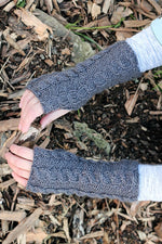 Easy cable mittens pattern