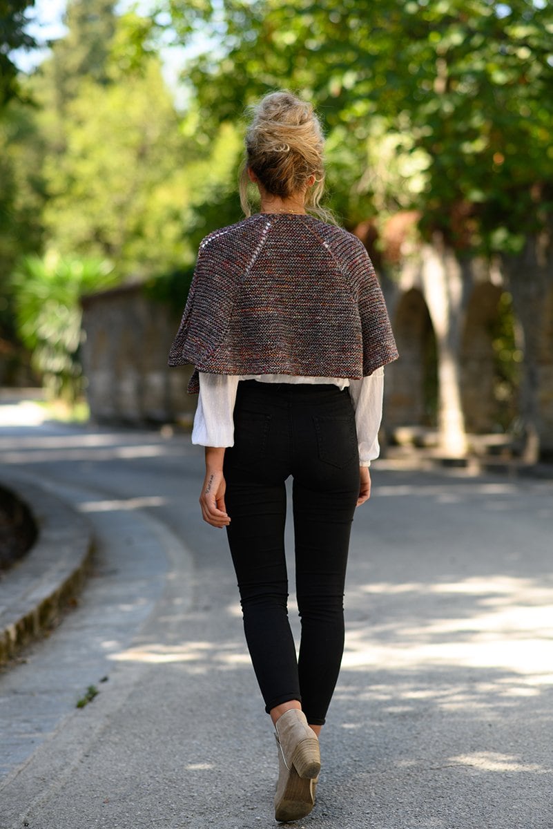 Easy Top - Down Crescent Shawl Knitting Pattern - Handy Little Me Shop