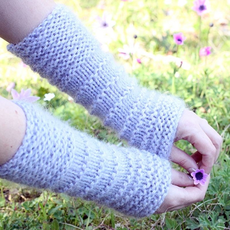 Spring Arm Warmers Knitting Pattern - Handy Little Me Shop