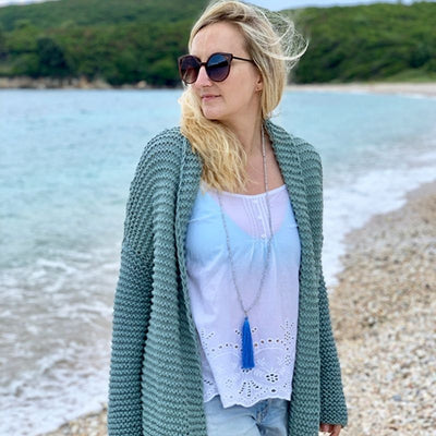 Cotton Comfort Cardigan Knitting Pattern