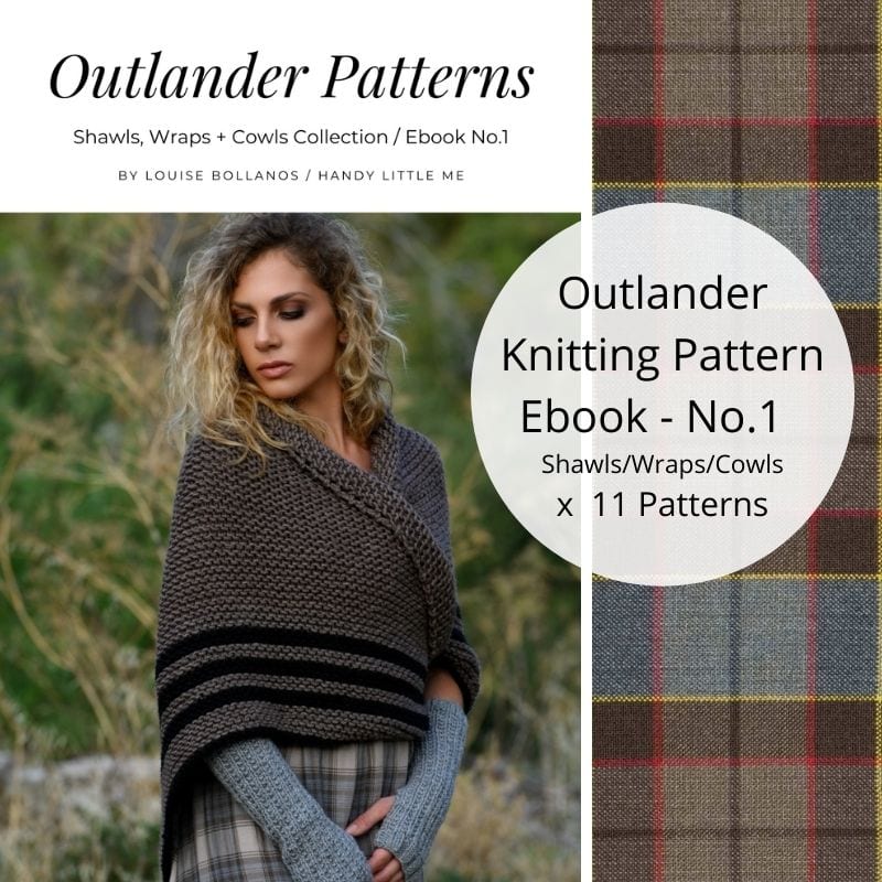 Outlander Collection Ebook No.1 | Shawls, Wraps + Cowls - Handy Little Me Shop