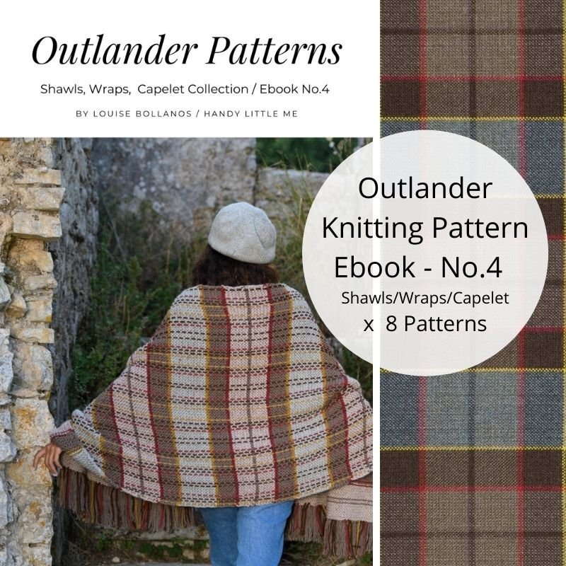 Outlander Collection Ebook No.4 | Shawls, Wraps, Capelet - Handy Little Me Shop