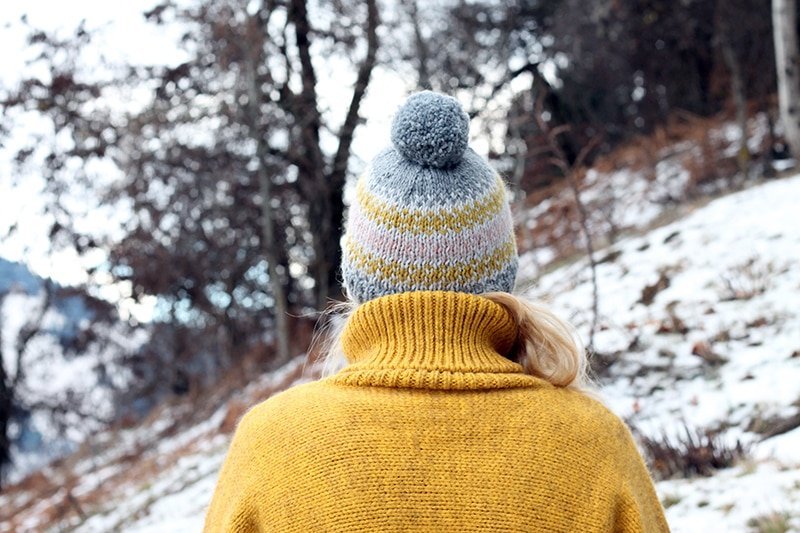 Fair Isle Hat Knitting Pattern - Handy Little Me Shop