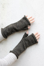 Fingerless gloves knitting pattern