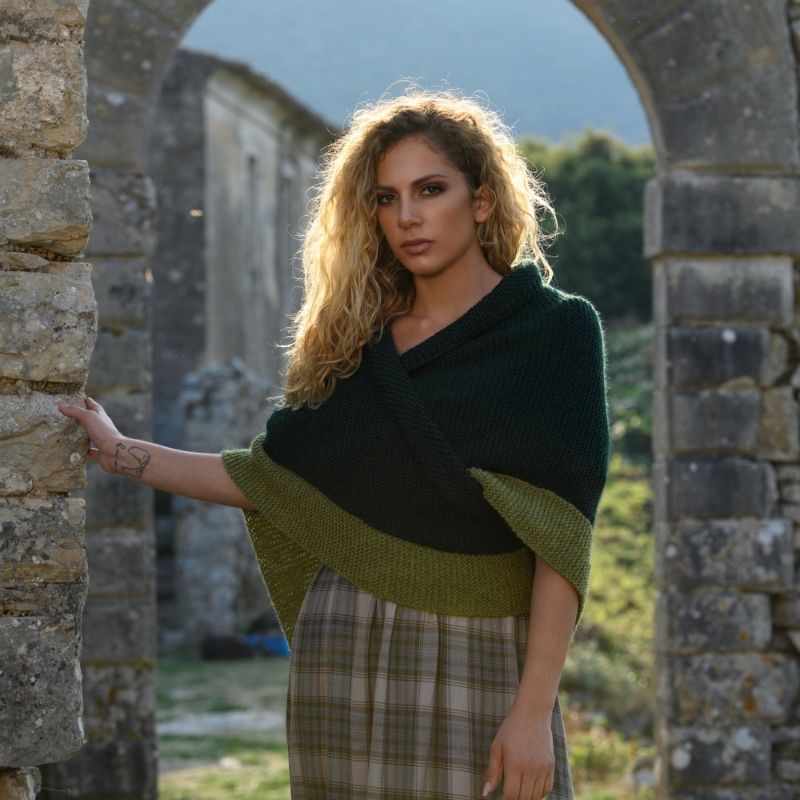 Fraser's Ridge Shawl Knitting Pattern - Handy Little Me Shop