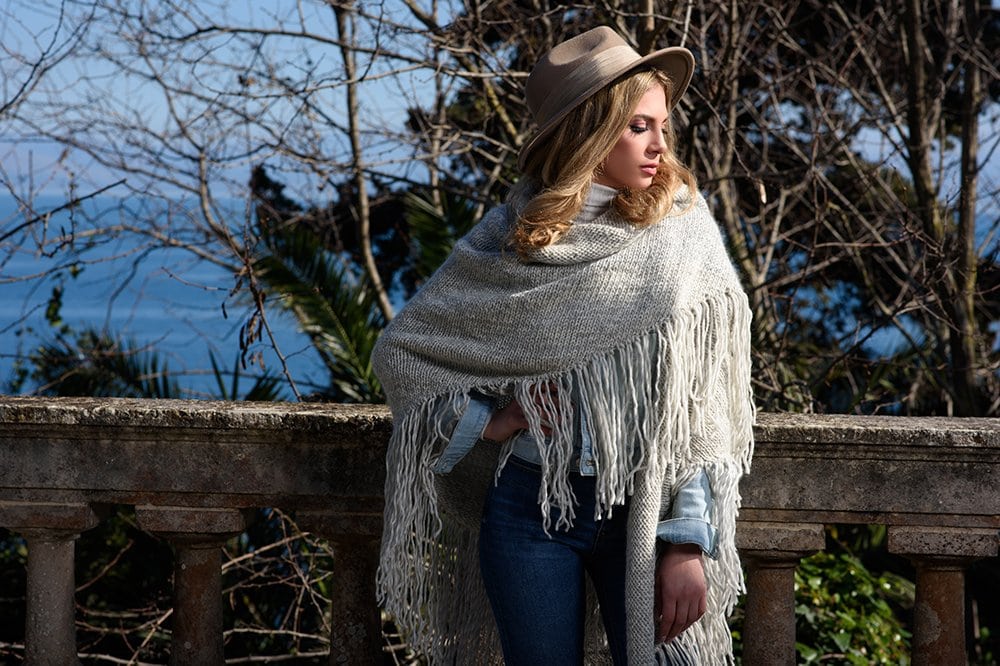 Fringe Shawl Knitting Pattern - Handy Little Me Shop