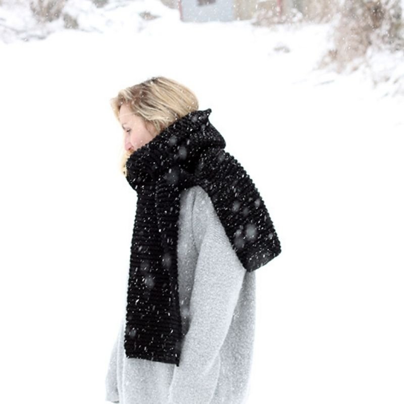 Garter Stitch Scarf Knitting Pattern - Handy Little Me Shop