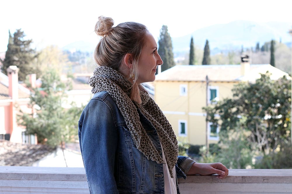The Triangle Scarf Knitting Pattern - Handy Little Me Shop