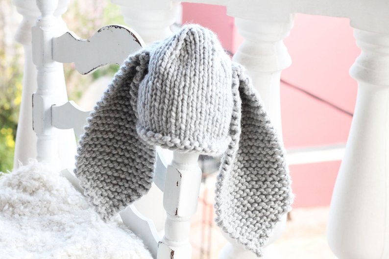 Bunny Hat Knitting Pattern - Handy Little Me Shop