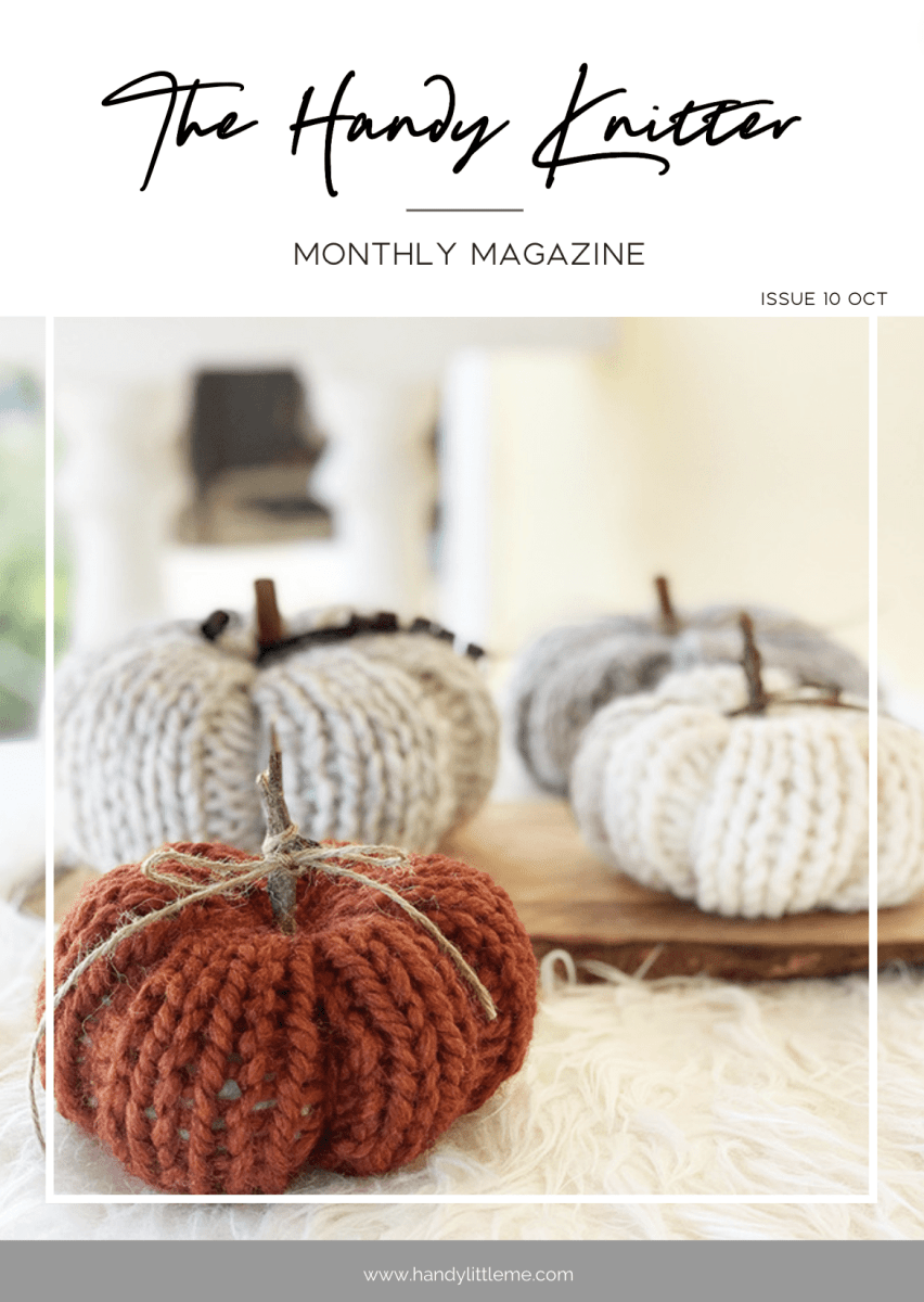 Black Friday Sale! The Handy Knitter Magazine (1st Edition) x 12 Issues - Handy Little Me Shop