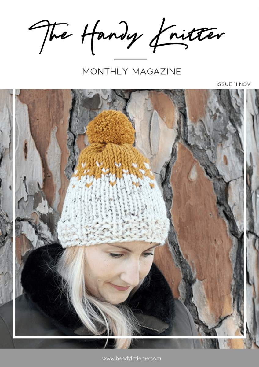 Black Friday Sale! The Handy Knitter Magazine (1st Edition) x 12 Issues - Handy Little Me Shop