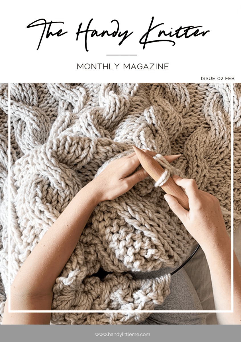 Black Friday Sale! The Handy Knitter Magazine (1st Edition) x 12 Issues - Handy Little Me Shop