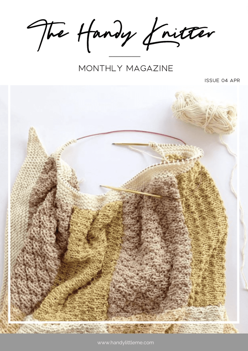 Black Friday Sale! The Handy Knitter Magazine (1st Edition) x 12 Issues - Handy Little Me Shop
