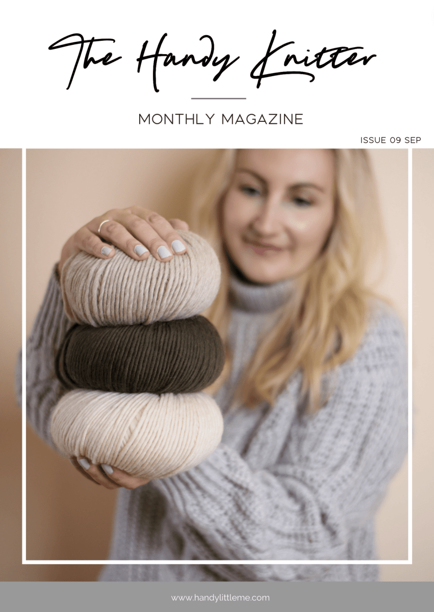 Black Friday Sale! The Handy Knitter Magazine (1st Edition) x 12 Issues - Handy Little Me Shop