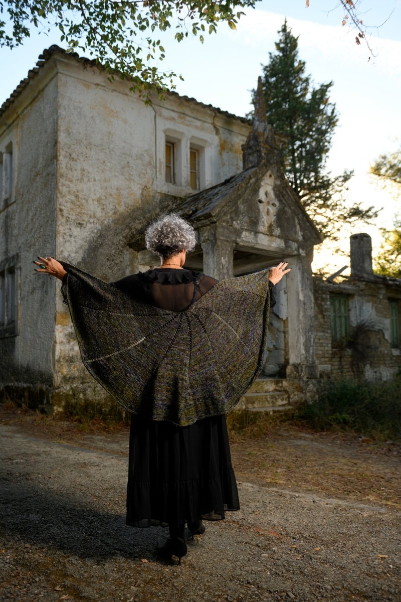 Hellebore Circle Shawl Knitting Pattern - Handy Little Me Shop