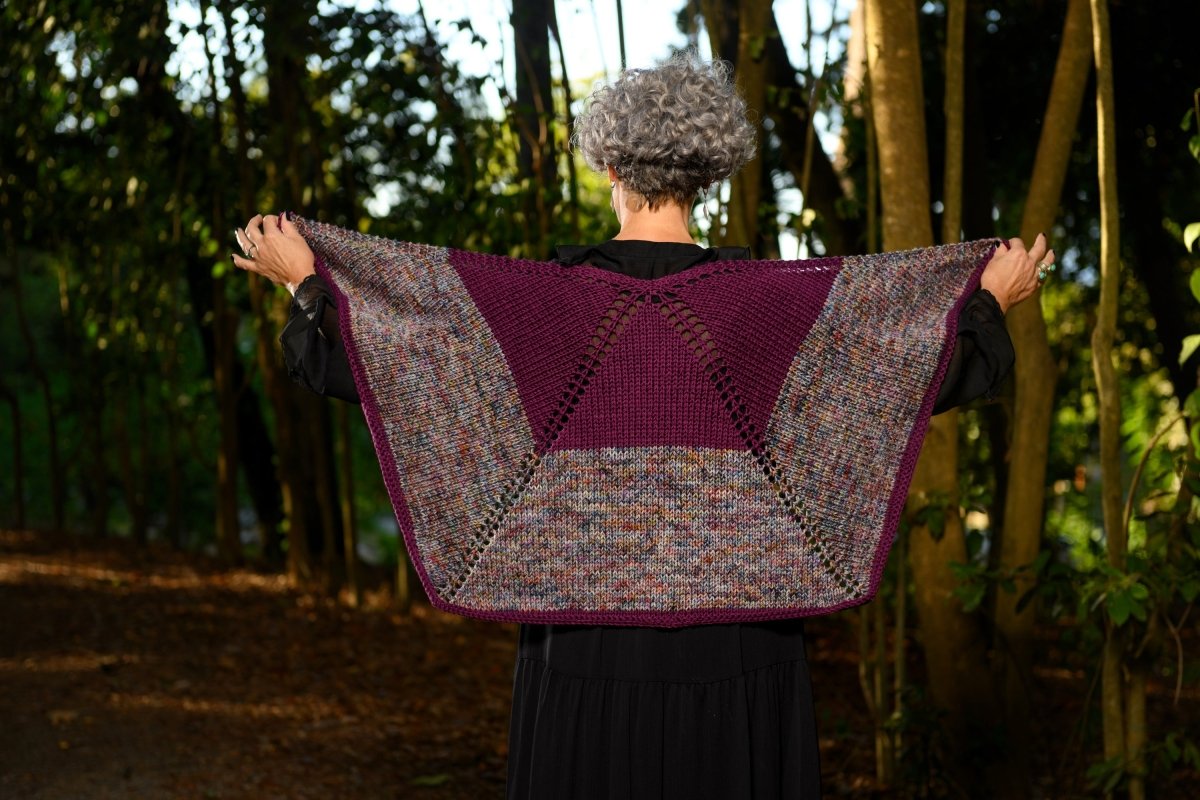 Vervain 3/4 Shawl Knitting Pattern - Handy Little Me Shop