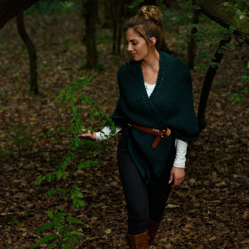 Highland Forest Shawl Knitting Pattern - Handy Little Me Shop