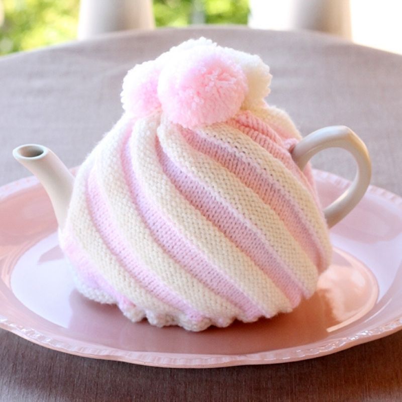 Ice Cream Swirl Tea Cosy Knitting Pattern - Handy Little Me Shop