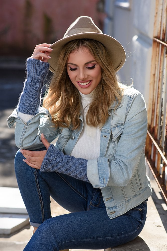 Celtic Cable Arm Warmers Knitting Pattern - Handy Little Me Shop