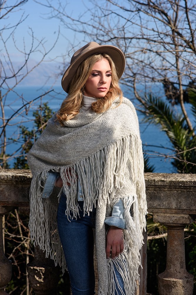 Fringe Shawl Knitting Pattern - Handy Little Me Shop