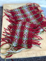 Knitted tartan