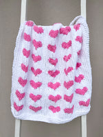 Heart Baby Blanket Pattern