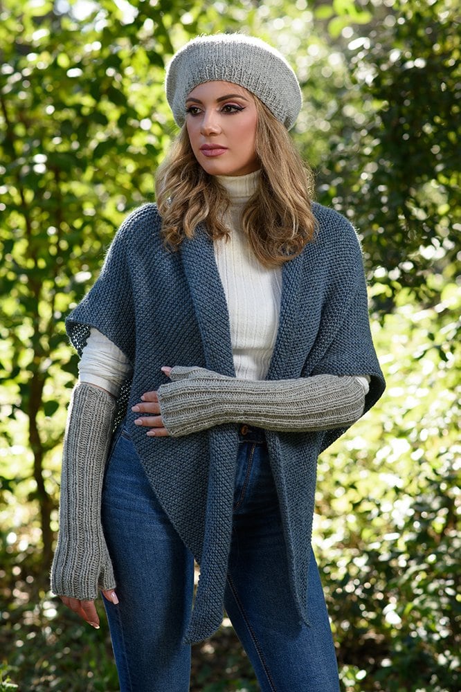 Long Fingerless Gloves Knitting Pattern - Handy Little Me Shop