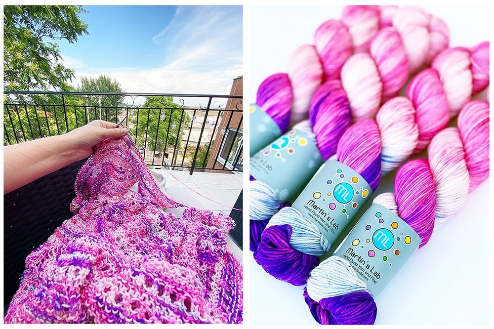 Love Shawl Knitting Pattern - Handy Little Me Shop