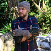 Men's Fingerless Mittens + Hat Knitting Pattern - Handy Little Me Shop