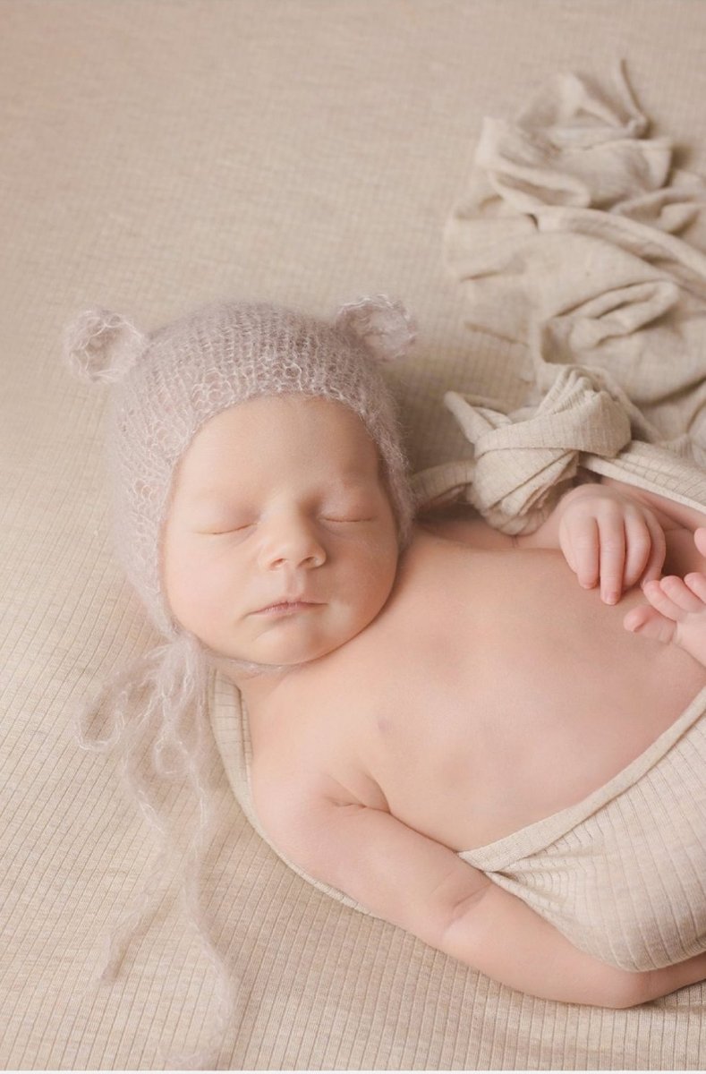 Bear Bonnet Knitting Pattern - Handy Little Me Shop