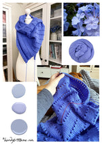 asymmetrical shawl mood board