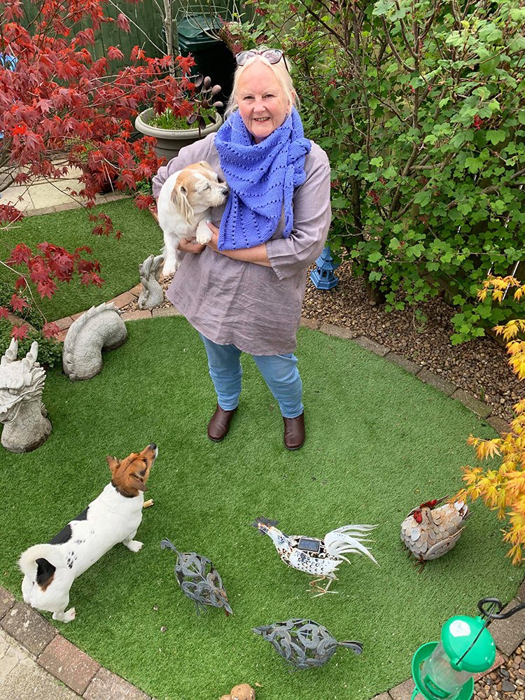 Asymmetrical Shawl Knitting Pattern - Handy Little Me Shop