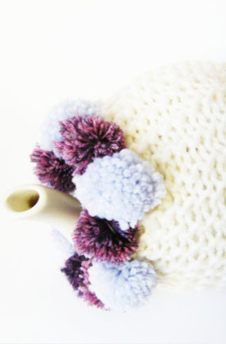 Pom Tea Cosy Knitting Pattern - Handy Little Me Shop