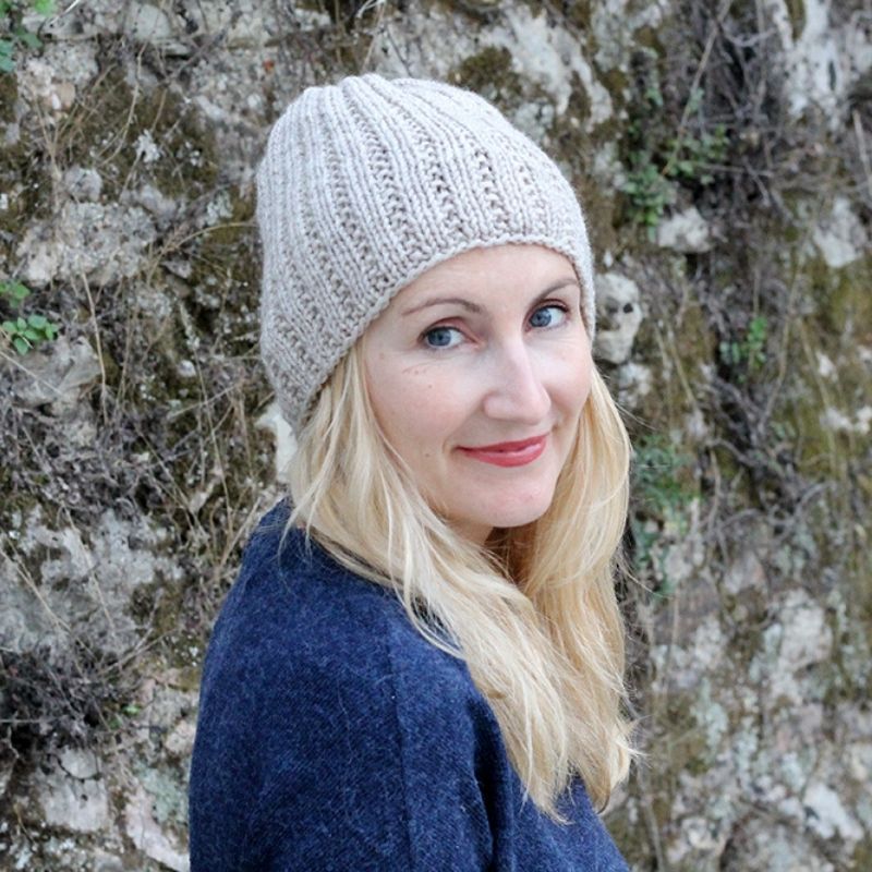 Ribbed Hat Knitting Pattern – Handy Little Me Shop