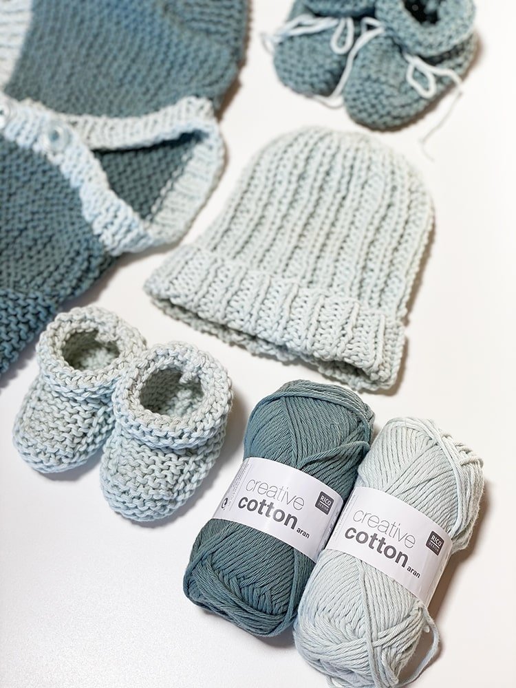 Flat Knit Baby Hat Pattern - Handy Little Me Shop