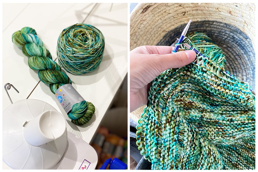 Shades Of Water Shawl Knitting Pattern - Handy Little Me Shop