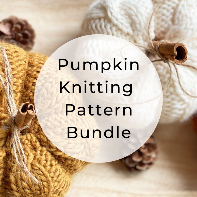 Pumpkin Knitting Pattern Bundle - Handy Little Me Shop