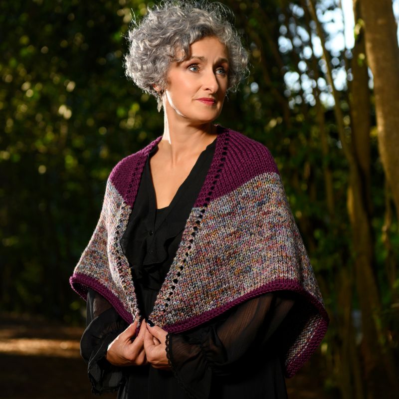 Vervain 3/4 Shawl Knitting Pattern - Handy Little Me Shop