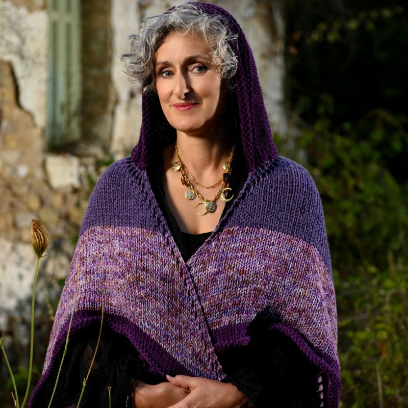 Square Shawl With Hood Knitting Pattern - Handy Little Me Shop