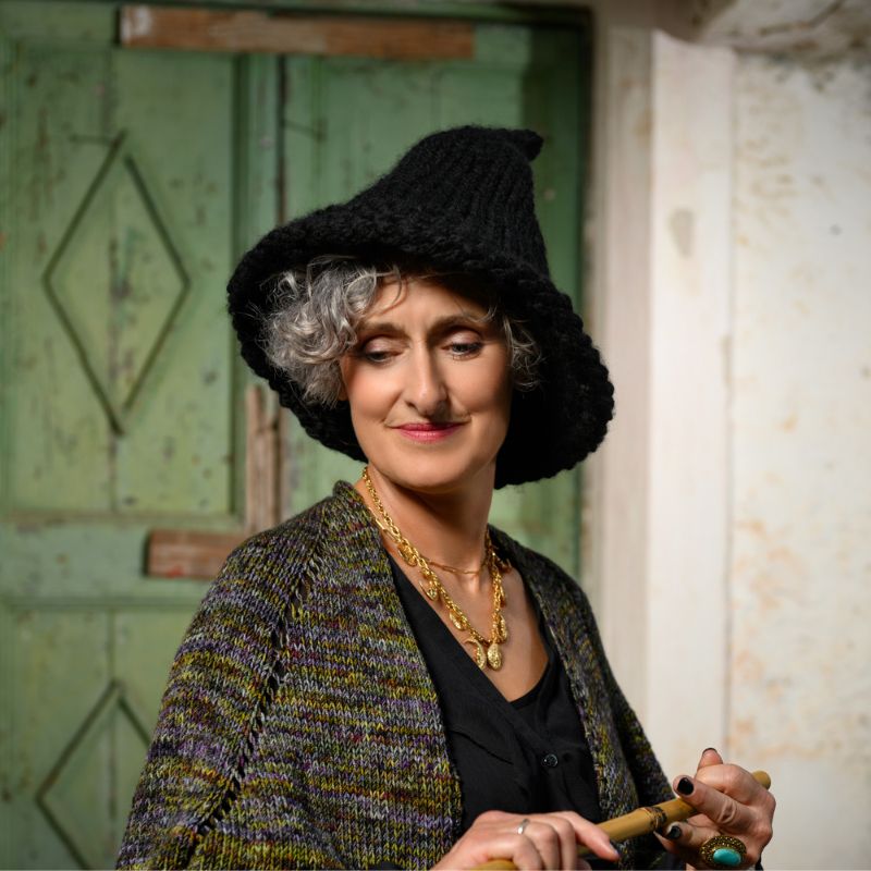 Witch Hat Knitting Pattern - Handy Little Me Shop