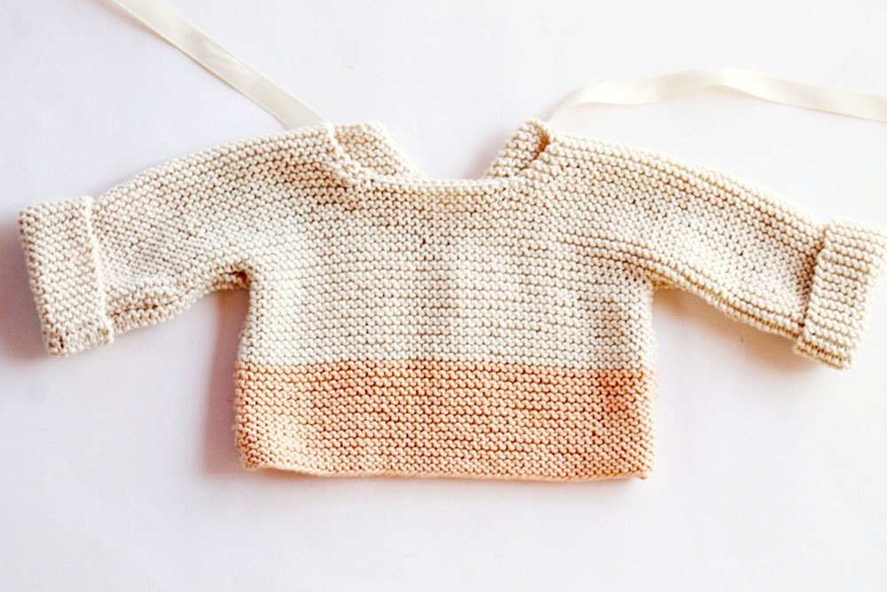 Baby Sweater Knitting Pattern - Handy Little Me Shop